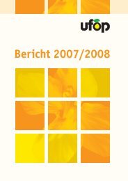 Bericht 2007/2008 - UFOP