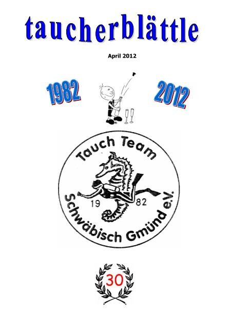 Taucherblättle April 2012 - TTSG