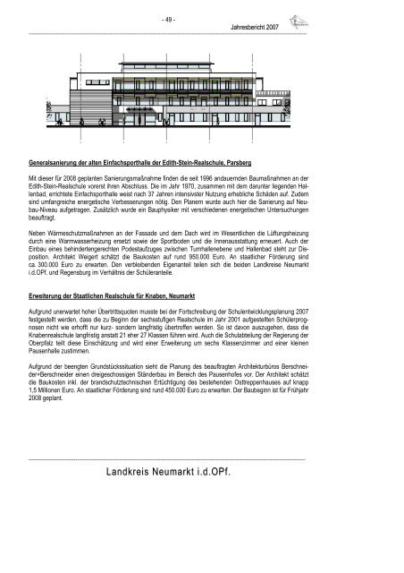 Jahresbericht 2007 - Landkreis Neumarkt