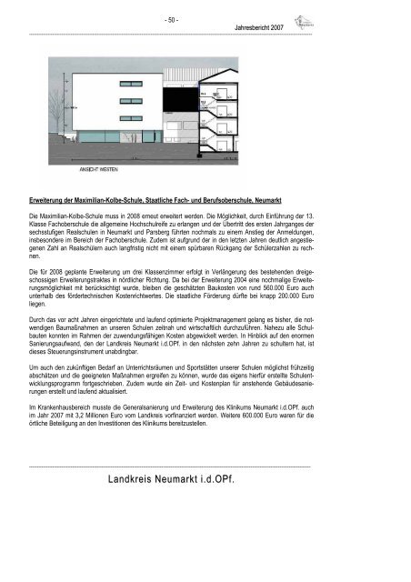 Jahresbericht 2007 - Landkreis Neumarkt