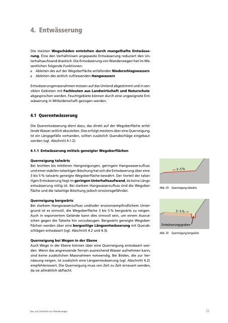 Bau und Unterhalt von Wanderwegen - Bundesamt für Strassen ...