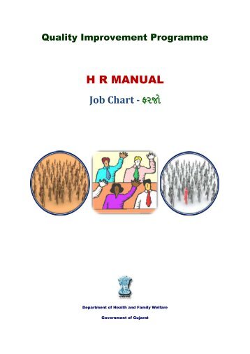Job Chart - Health and Family Welfare Department