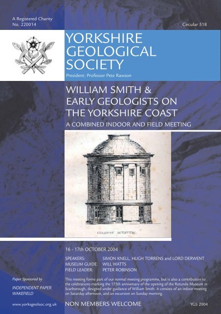 518 Yorks Geo - the Yorkshire Geological Society