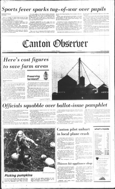 Canton Observer for October 22, 1981 - Canton Public Library