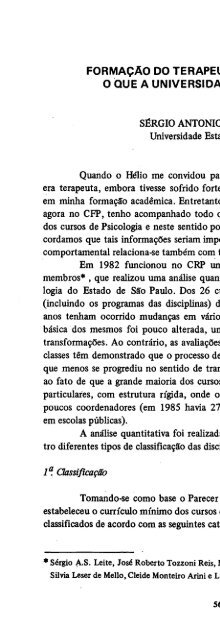 j *@ - Sociedade Brasileira de Psicologia