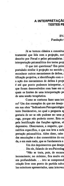 j *@ - Sociedade Brasileira de Psicologia