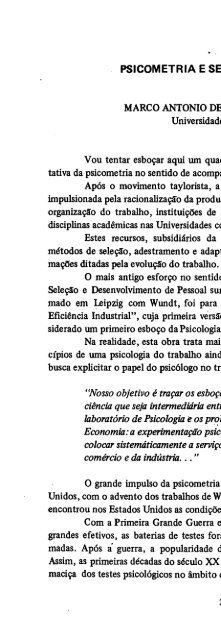 j *@ - Sociedade Brasileira de Psicologia