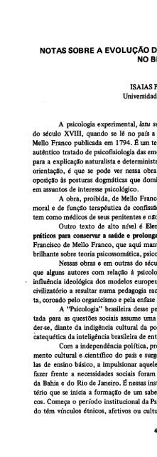 j *@ - Sociedade Brasileira de Psicologia