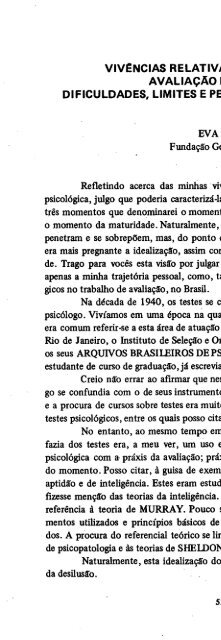 j *@ - Sociedade Brasileira de Psicologia