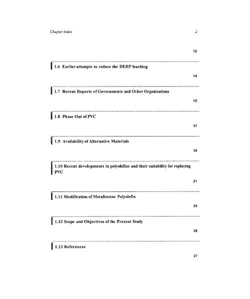 Studies on Metallocene Polyolefin and Polyvinyl Chloride for Blood ...