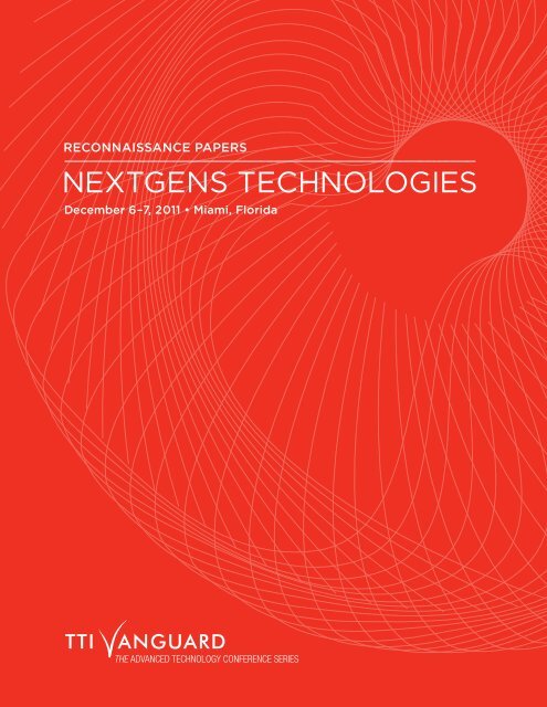 NEXTGENS TECHNOLOGIES - TTI/Vanguard