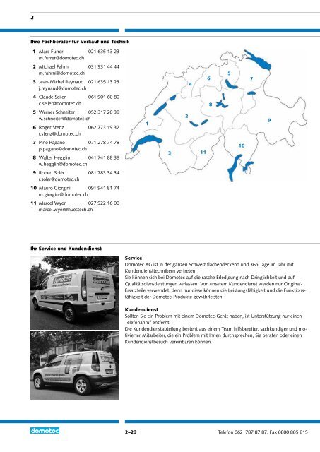 2 Wand-Wassererwärmer - Domotec AG