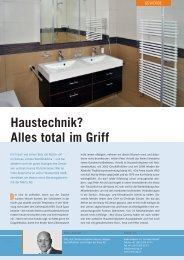 Haustechnik? Alles total im Griff