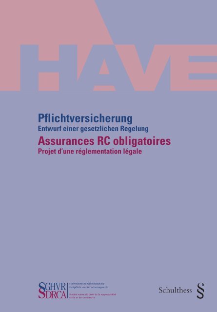 Erläuternder Bericht - sghvr