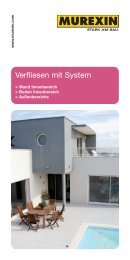 Verfliesen mit System - Murexin AG