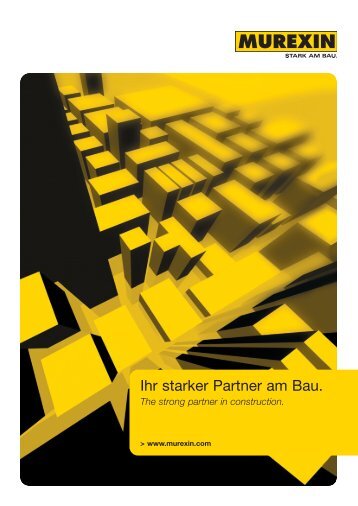 Ihr starker Partner am Bau. - Murexin :: PL