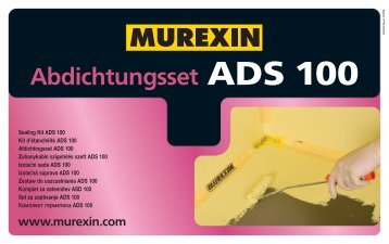 Abdichtungsset ADS 100 - Murexin