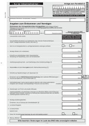 Hinweise zum Ausfüllen der Anlage zum Formblatt A