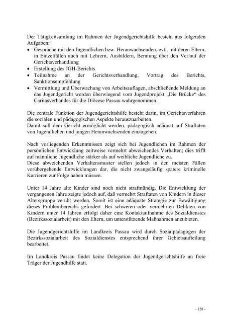 Jugendhilfeplan des Landkreises Passau ... - Landkreis Passau