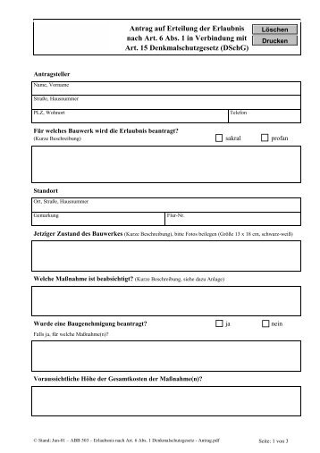 174 erlaubnis nach art. 6 abs. 1 ... - Landkreis Passau