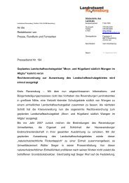 Pressebericht - im Landkreis Ravensburg