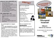 Kontakt Öffnungszeit Kindertreff - Landkreis Regensburg