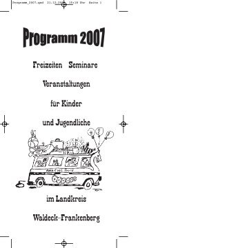 Drucken Programm_2006 - im Landkreis Waldeck Frankenberg