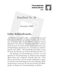 Als pdf lesen - Freundeskreis Schloss Bevern eV