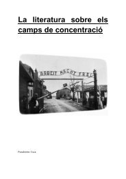 La literatura sobre els camps de concentració - Ajuntament de ...