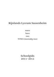 schoolgids 2011-2012.indd - Rijnlands