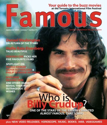 Who is Billy Crudup?