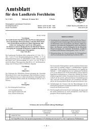 Amtsblatt - Landkreis Forchheim