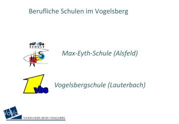 5 berufliche Schulen in Gießen - Max-Eyth-Schule Alsfeld