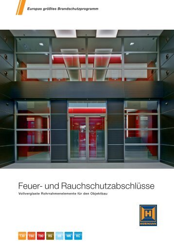 Katalog Feuer- und Rauchschutzabschlüsse - Hörmann