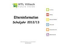 Download der Informationsbroschüre - HTL Villach
