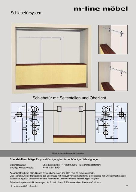 m-line möbel - Volderauer