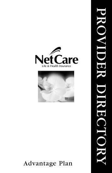 ADVANTAGE PLAN - NetCare Life and Health Insurance