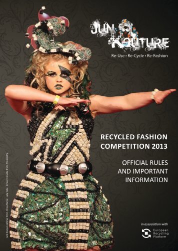 RECYCLED FASHION COMPETITION 2013 - ERP Ireland