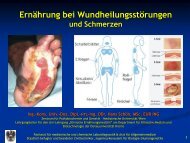 Ernährung bei Wundheilungsstörungen