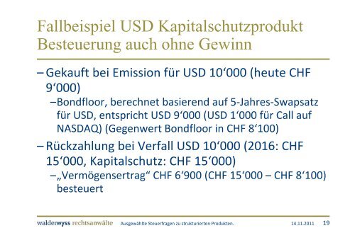 Präsentation - Schweizerischer Verband für Strukturierte Produkte ...