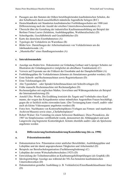 VISUBA Visualisierung von Entstehung und Entwicklung der - KIBB