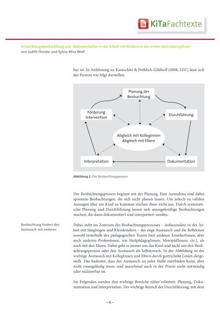 Entwicklungsbeobachtung und -dokumentation in ... - KiTa Fachtexte