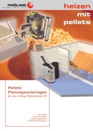 pelletskessel P2 - Fröling Heizkessel