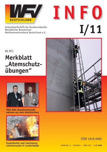 Merkblatt „Atemschutz- übungen“