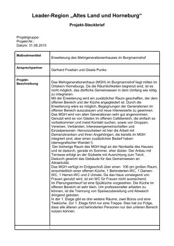 Leader-Region „Altes Land und Horneburg“