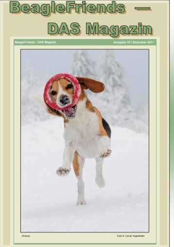 Ausgabe 10 / Dezember 2011 BeagleFriends - DAS Magazin