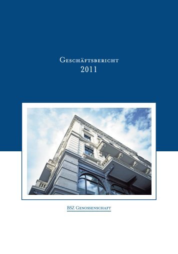 Bsz-Genossenschaftsbericht 2011 (konsolidierte ... - Bank Sparhafen