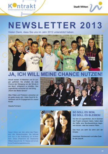 KONTRAKT Newsletter 2013