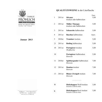Preisliste ansehen - Wein-Abc.de