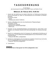 Tagesordnung als PDF-Datei - Der Landtag des Saarlandes